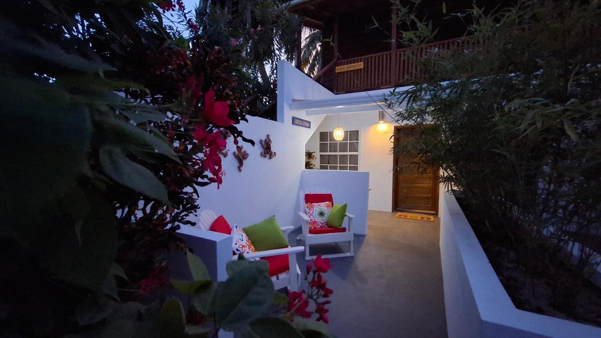 Amanda'S Place Green Studio - Pool And Tropical Garden Caye Caulker Εξωτερικό φωτογραφία