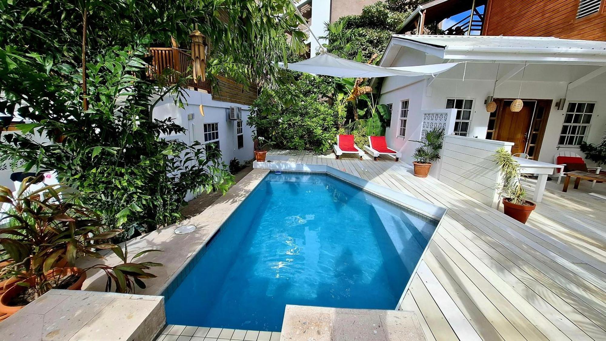 Amanda'S Place Green Studio - Pool And Tropical Garden Caye Caulker Εξωτερικό φωτογραφία
